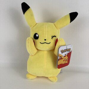 Nintendo Pokemon Pikachu 8" Plush Stuffed Animal Toy Video Game 2024 New w TAGS